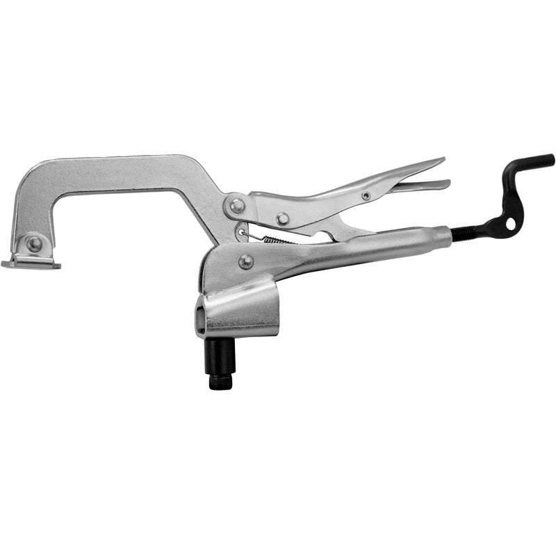 BuildPro Inserta Pliers, 5/8"" Insert, 3"" Throat Depth, 4"" Opening, Table Mounted Clamp, Rear Crank Handle, For BuildPro Welding Tables, PTT634K, BuildPro - Image 1